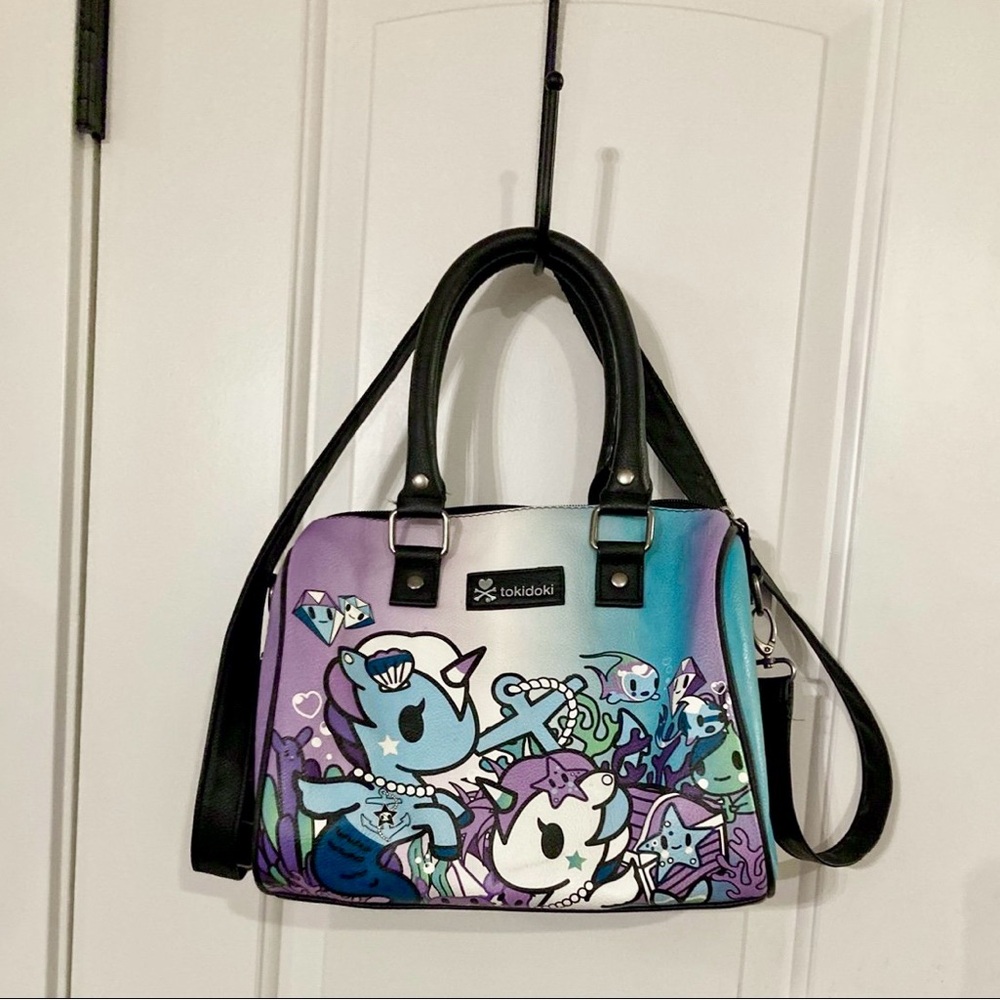 Tokidoki Loungefly Mermicorno Barrel Bag With Sholder Strap